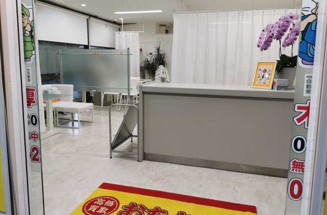 明るい店内♪