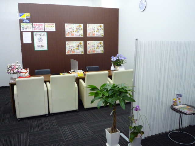 店内は、広過ぎず♪　狭すぎず♪