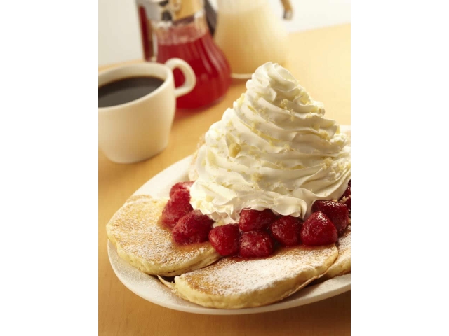 パンケーキは「ハワイで一番おいしい」と評判の看板メニュー