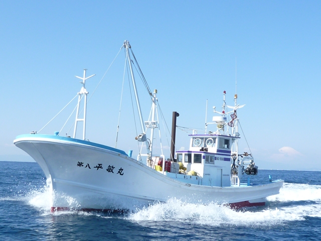 いざ大海原へ。。佐島の「平敏丸」