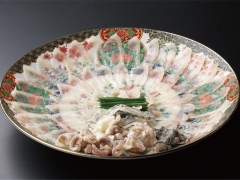 割烹・ふぐ 田乃中 ふぐ刺し