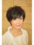 大人可愛いショートスタイル 担当スタイリスト：嶋津 昌江