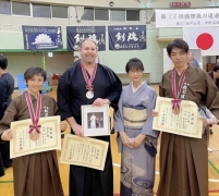 【国際抜刀道連盟】世界大会 組太刀の部三位！快挙を達成！！