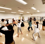 体捌き、素振り、殺陣、太極拳