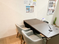 買取専門店おたからや山口井筒屋店 査定ブース