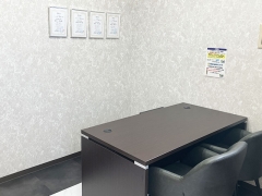 買取専門店おたからやオークワ高田神楽店 査定ブース