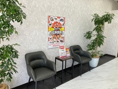 買取専門店おたからや白根大通店 待合ブース