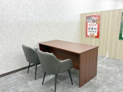 おたからや茨島ショッピングセンター店 査定ブース
